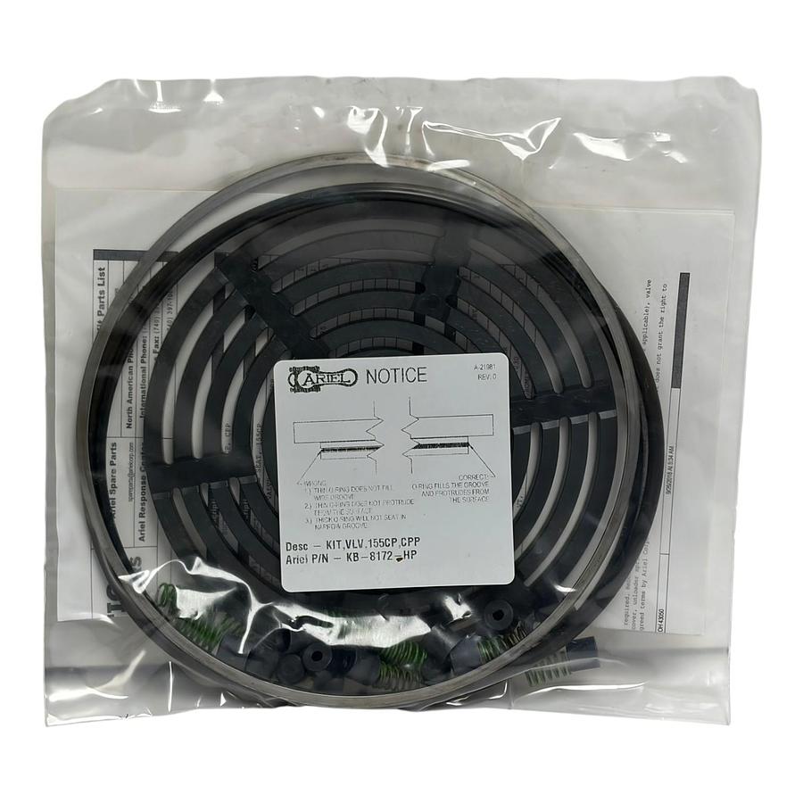Ariel KB-8172-HP Compressor Valve Kit 155CP CPP OEM Rebuild Kit New