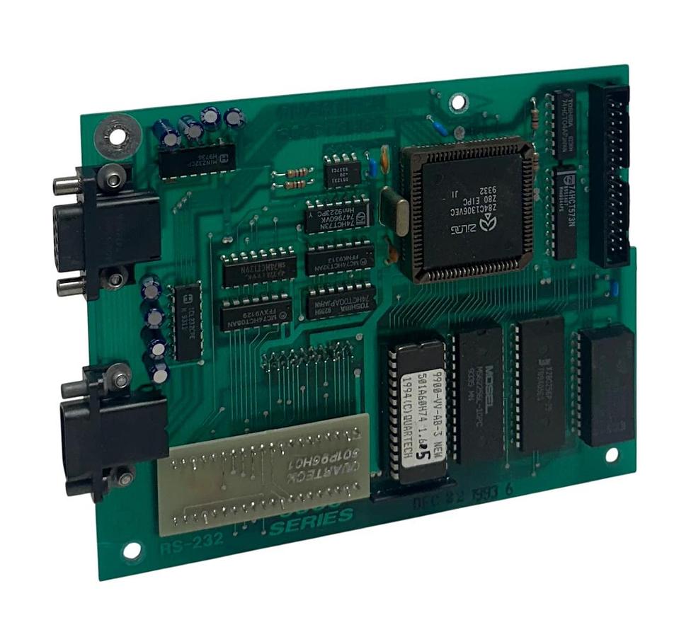 Used QUARTECH 601P72H03 COMMUNICATION BOARD 9900 SERIES RS-232 601P96H01 USNP