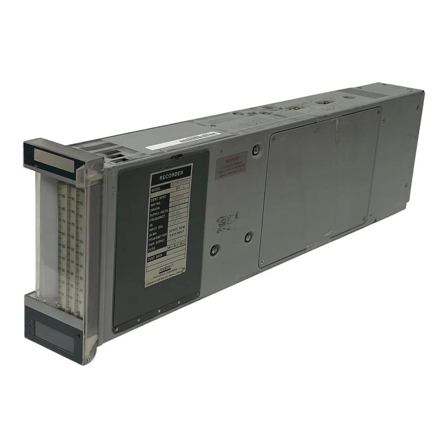 Used Foxboro E27R-S3RA6 3-Pen Chart Recorder 120V 1-5V Input
