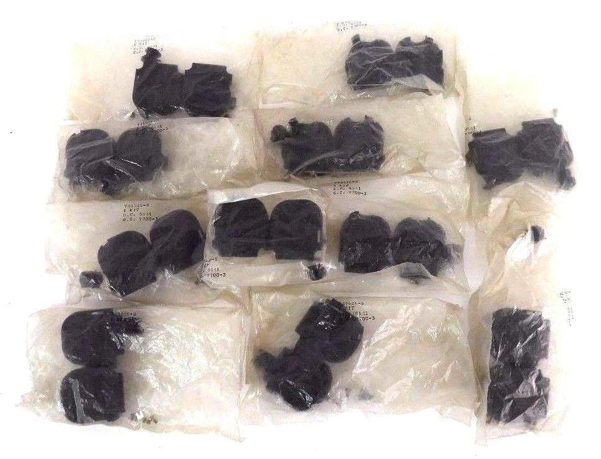 Used LOT OF 17 NEW AMP 749626-2 CONNECTOR BACKSHELL/CABLE CLAMP BLACK KITS