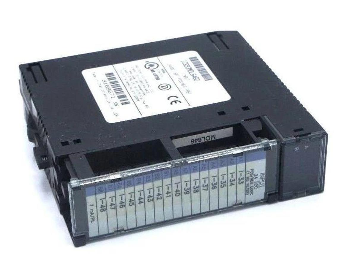 Used LOT OF 3 GE FANUC IC693MDL646D INPUT MODULES 24VDC, 16 PT POS/NEG FAST
