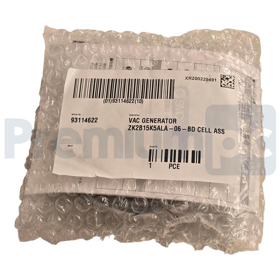 Used SMC ZK2B15K5ALA-06-BD Vacuum Generator Ejector System Unit Single Unit NSMP