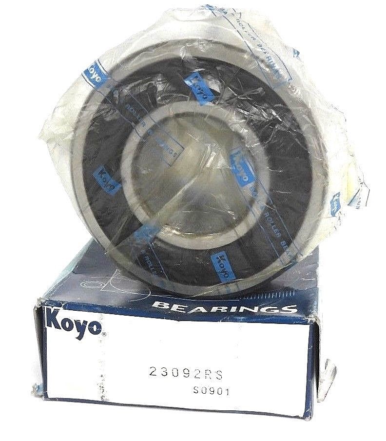 NIB KOYO 23092RS SELF ALIGNING BALL BEARING S0901