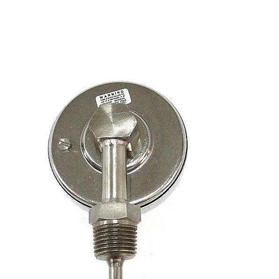 Used NIB OMEGA XR-0-200F-6-1/2 DIALTEMP BI-METAL THERMOMETERS, 0 TO 200F, 6" STEM