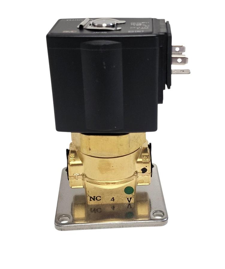 Used NEW SMC VX3340V-02N-5DO1-B SOLENOID VALVE 3-PORT 24VDC COIL RATING