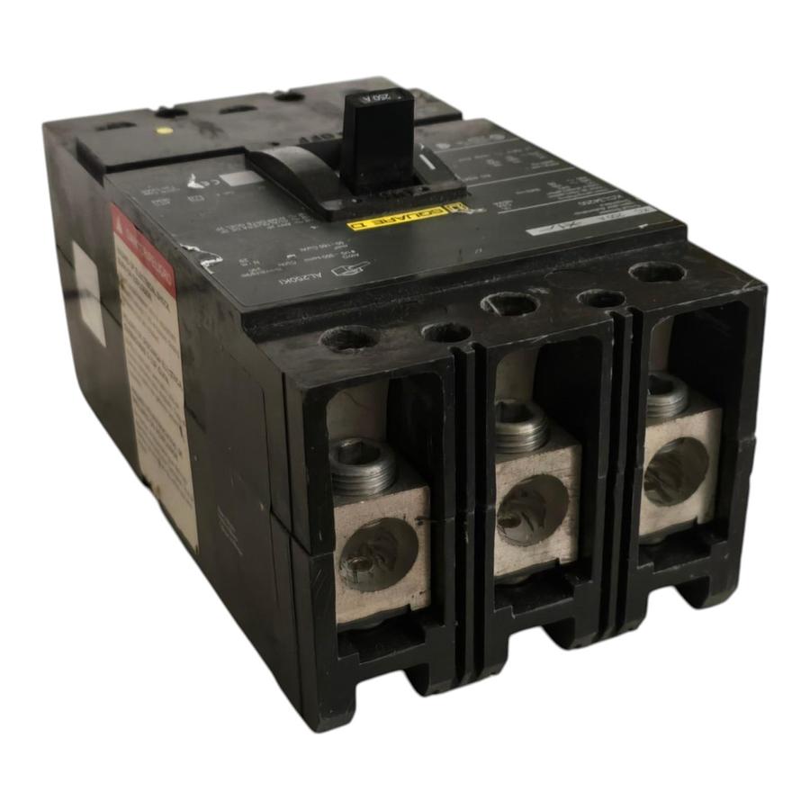Used Square D KCL34250 Circuit Breaker | 3 Pole | 250 Amp | 480V | 65kA @ 480V NSNP