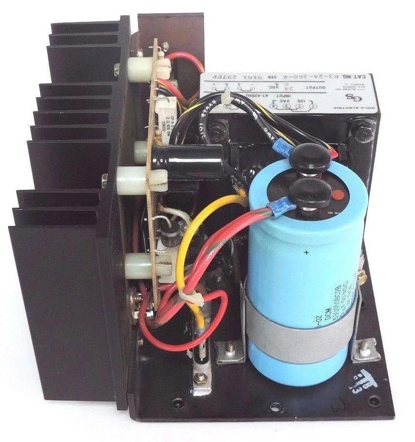 Used SOLA ELECTRIC 83-24-260-2 POWER SUPPLY 83242602 OUTPUT: 24VDC, 6A