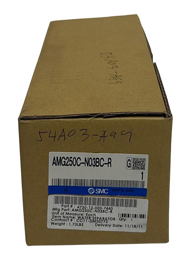 SMC AMG250C-N03BC-R / AMG250CN03BCR WATER SEPARATOR AMG AMBIENT NSMP