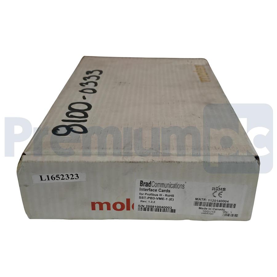 Used Molex BradCommunications SST-PB3-VME-1 (E) Profibus Interface Card VME 112014004