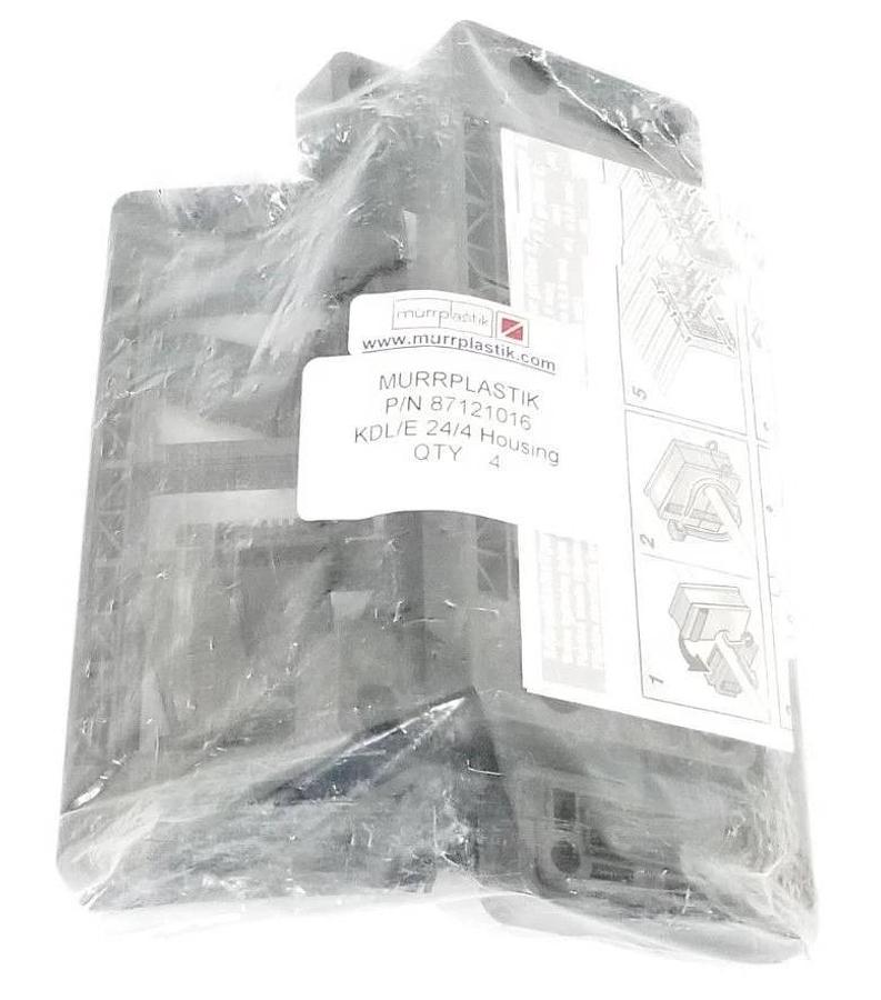 LOT OF 4 NEW MURRPLASTIC 87121016 KDL/E 24/4 HOUSINGS