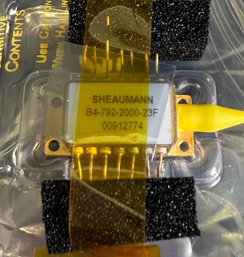 Used SHEAUMANN B4-792-2000-23F / B4792200023F LASER DIODE BTF 792+3nm 2W 200um TEC