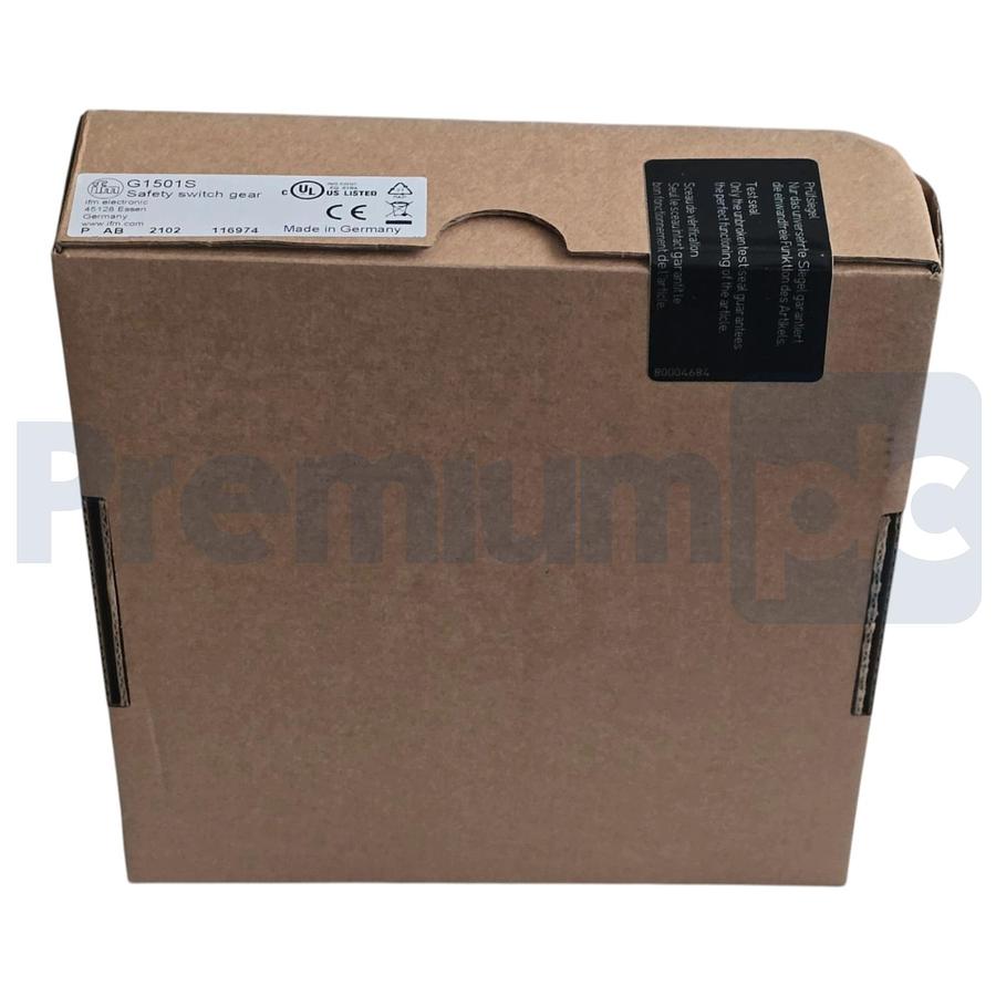IFM Efector G1501S Safety Switch Gear / Safety Relay In 24VDC, 6A @ 250VAC NSFS