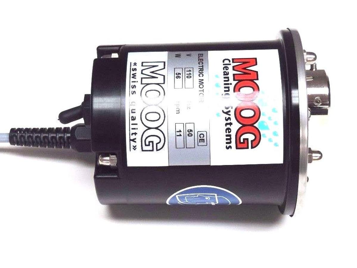 Used NEW MOOG CLEANING SYSTEMS CE SERIES ELECTRIC MOTOR 110V, 50HZ, 56W, 11RPM