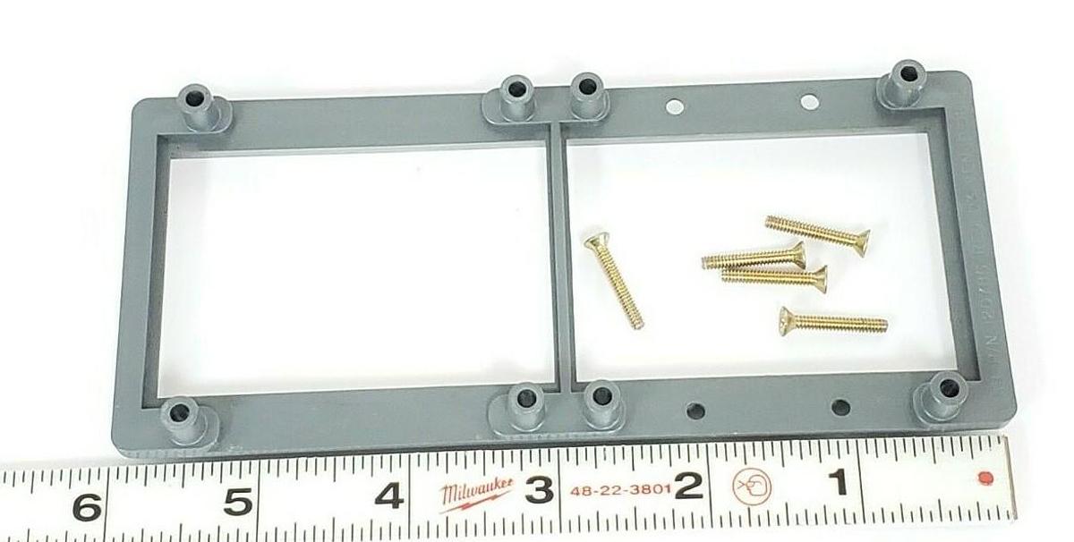 Used ALLEN BRADLY 120786 PLC HARDWARE PLASTIC BEZEL W/SCREWS