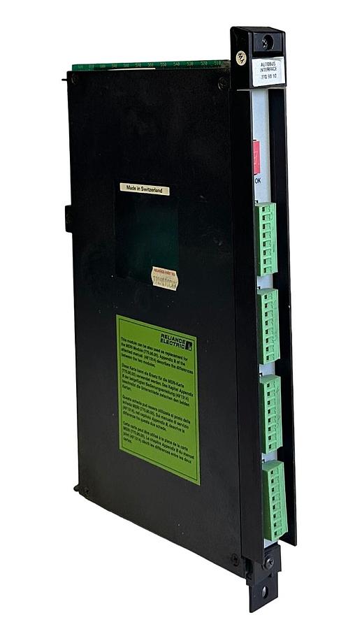 Used RELIANCE ELECTRIC 770.90.10 / 770.90.10CWW AUTOMAX AUTOBUS INTERFACE MODULE