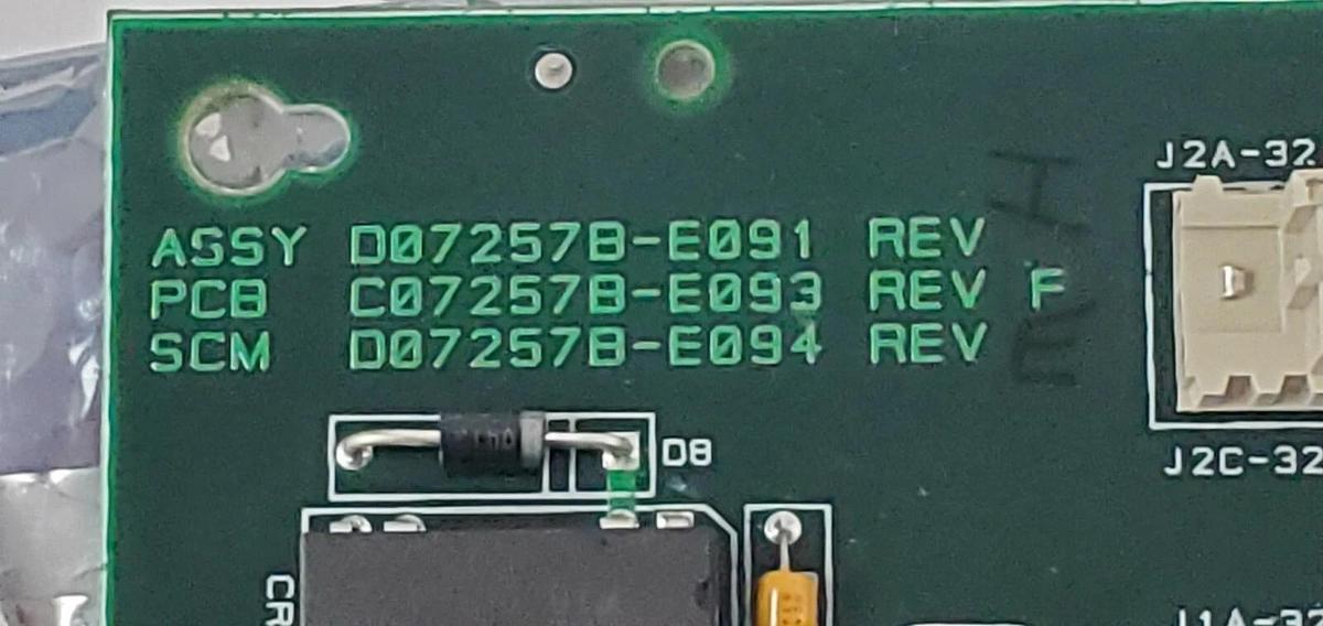 NEW RAMSEY TECHNOLOGY INC D07257B-E121-A MOTHER BOARD REV. I