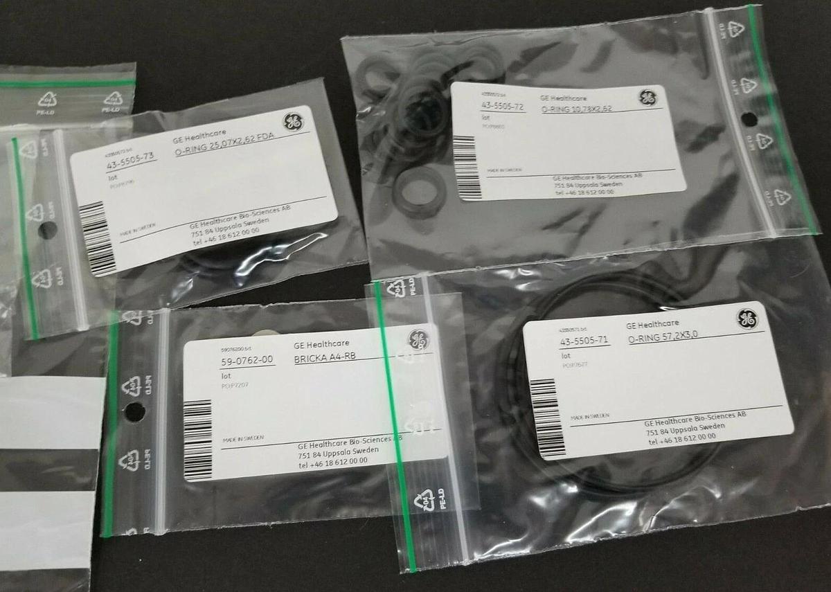 Used NEW GE HEALTHCARE 44-5505-69 O-RING KIT CM-C EPDM 44550569