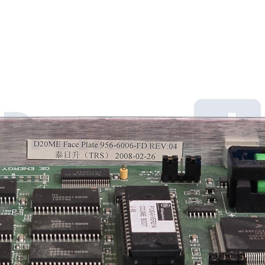 Used GE Energy 526-2004 Rev: 10D WESDAC D20ME NON-VME Processor 820-0468/01 USPI