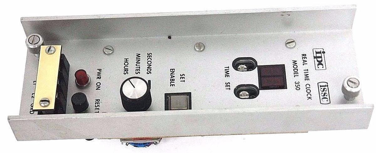 Used REPAIRED IPC ISSC TEAL TIME CLOCK MODEL 350, C-16-09-063, C1609063