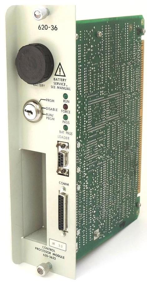 Used HONEYWELL 620-3632 VR 3.0 CONTROL PROCESSOR MODULE 620-36, 6203632