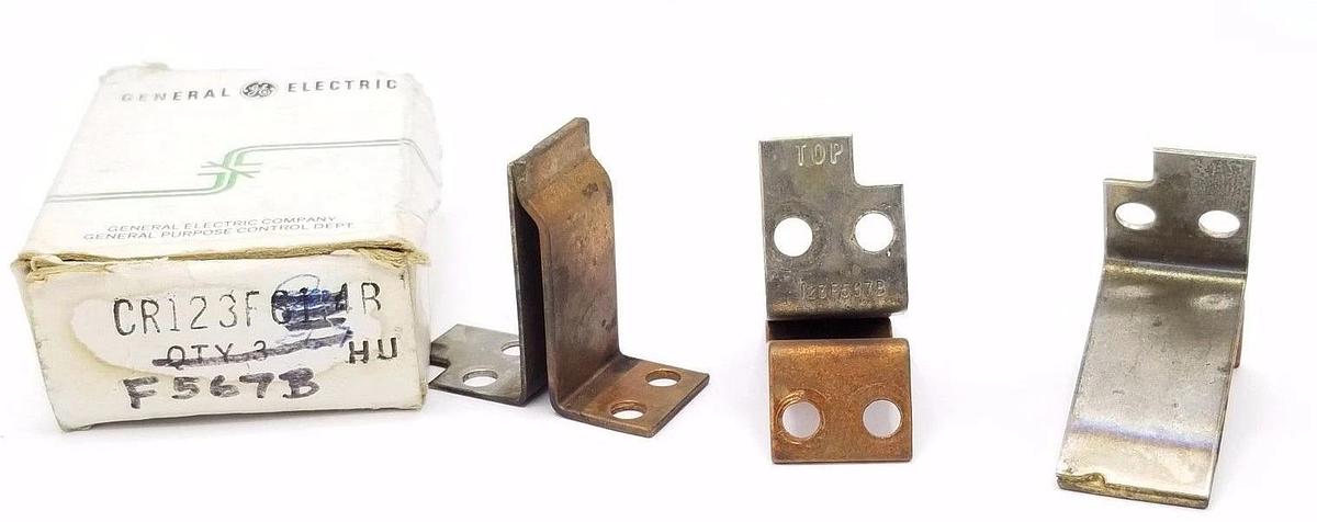 Used BOX OF 3 GENERAL ELECTRIC CR123F567B HEATER ELEMENTS