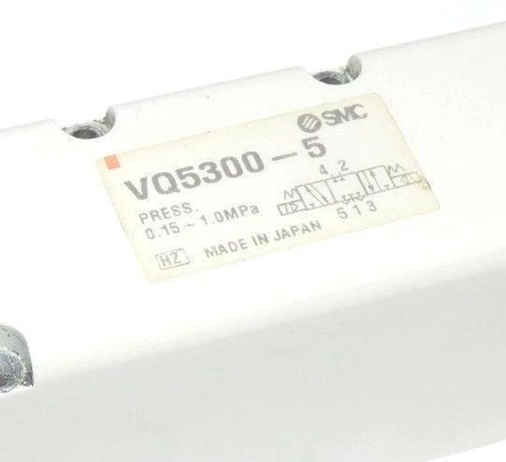 Used SMC VQ5300-5 VALVE COIL, 0.15-1.0 MPA, VQ53005