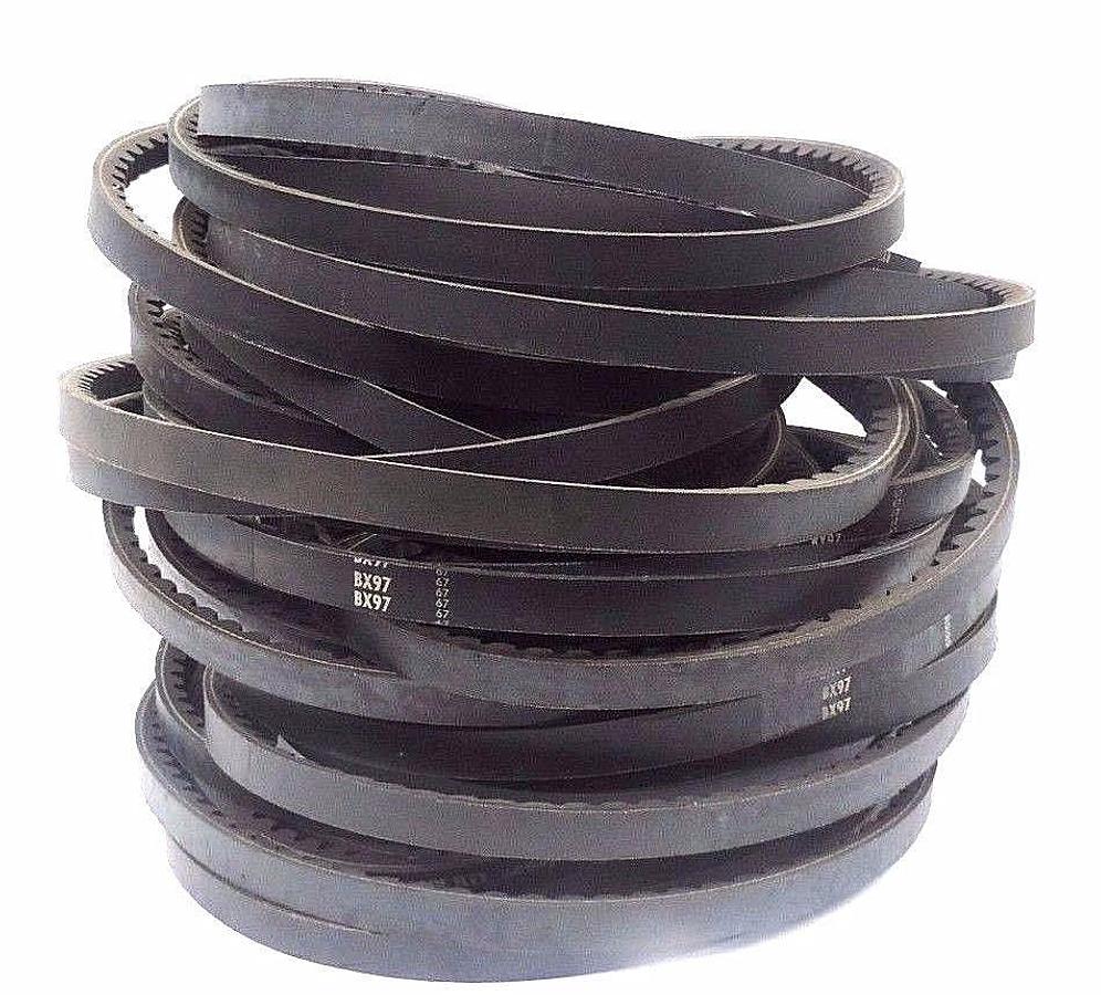 Used LOT OF 5 NEW GOODYEAR BX97 TORQUE FLEX V-BELTS NOMINAL OUTSIDE LENGTH 100''