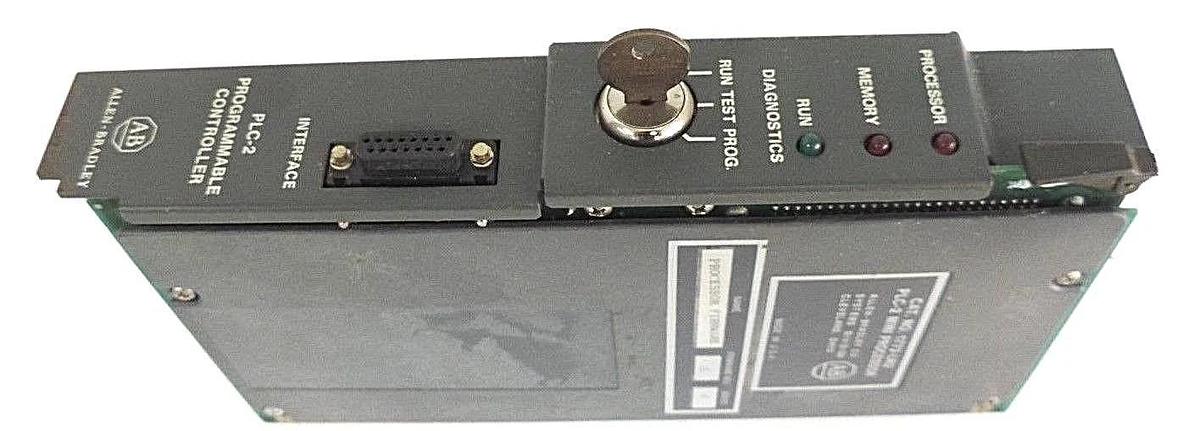 Used ALLEN BRADLEY 1772-LN2 SER. A, FIRMWARE REV. 2, PLC-2 MINI PROCESSOR W/ KEY