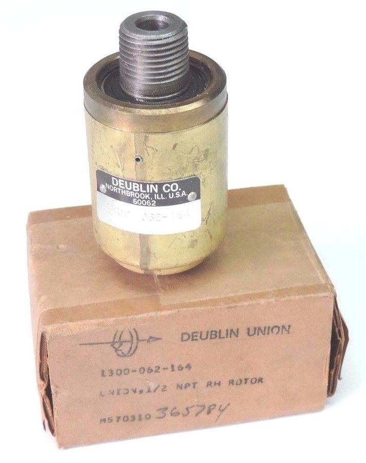 Used DEUBLIN 1300-062-164 UNION 1300062164 1/2'' NPT RH ROTOR (IN BOX)