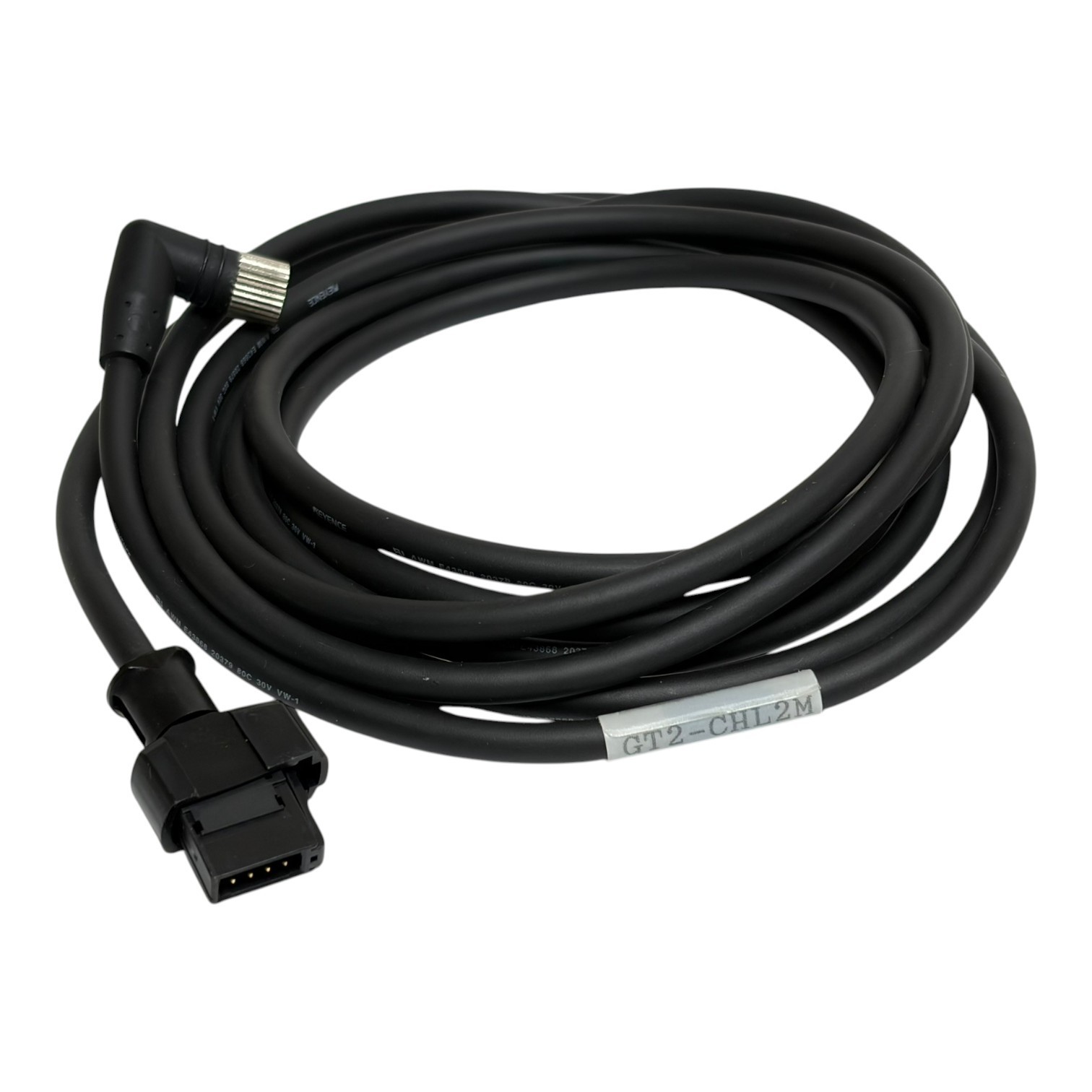 Used New Keyence GT2-CHL2M Right Angle Sensor Head Extension Cable 2m 2-Meter
