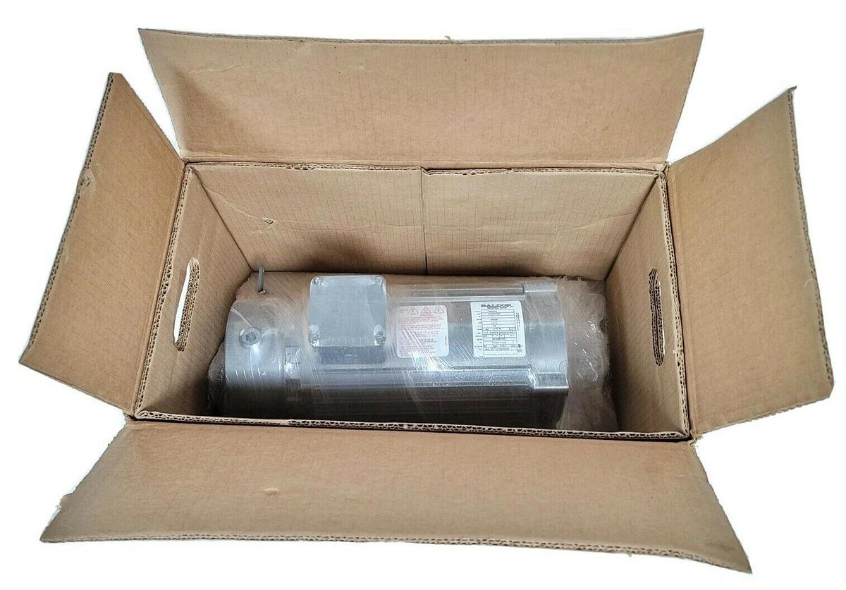 Used NIB BALDOR VRBM3546 3-PHASE MOTOR 1HP 60HZ 1725RPM 230/460V