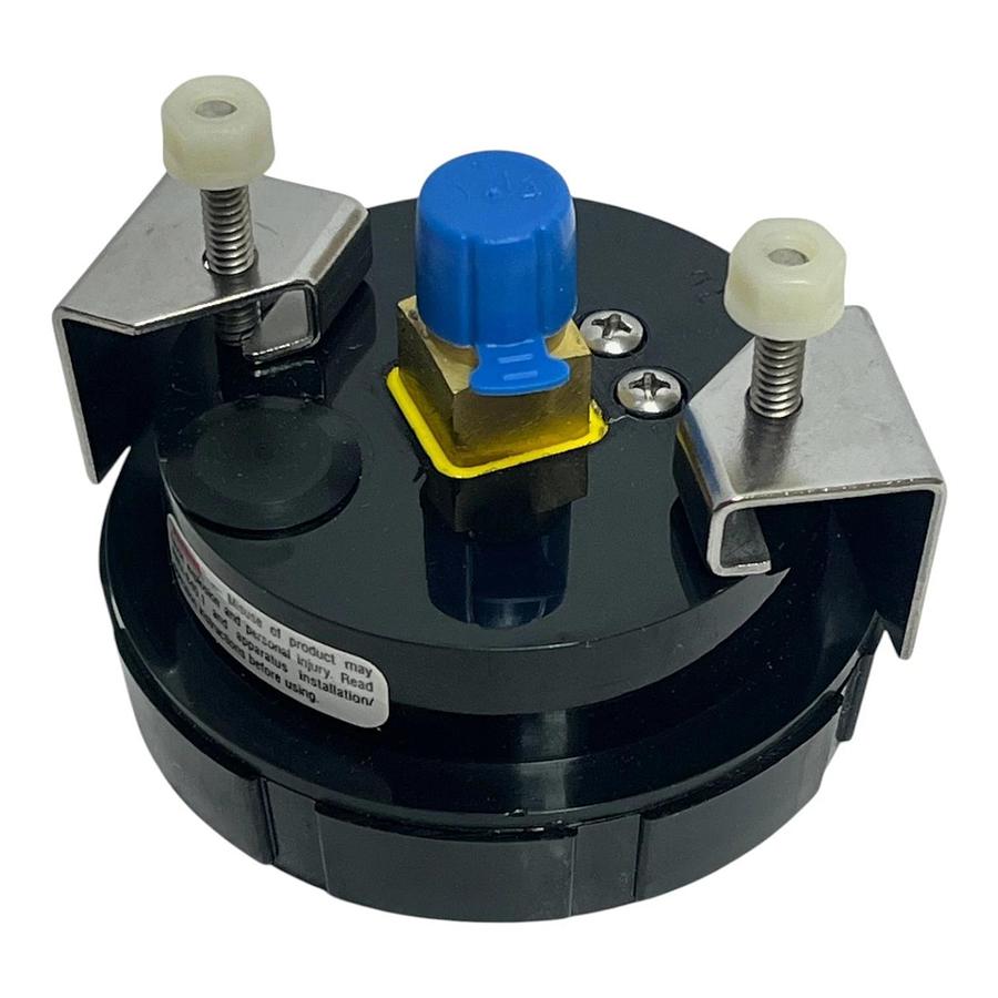 Span 1521137 LFP220-100-PSI-G Liquid Filled Pressure Gauge 0-100 PSI 2.5"