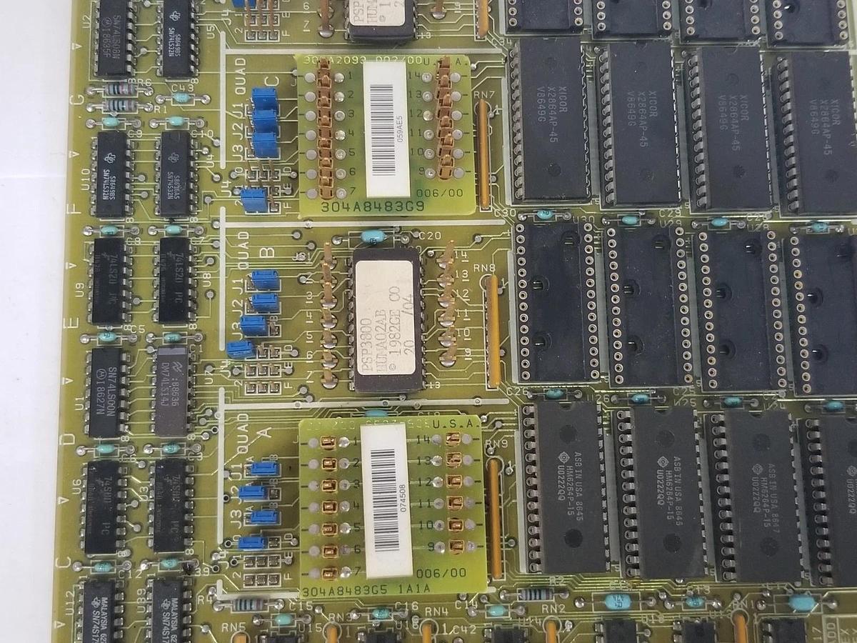 Used GENERAL ELECTRIC DS3800HUMA1B1C MEMORY BOARD W/ 304A8483G51A1A , 304A8483G9