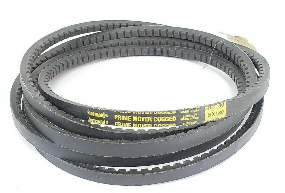 Used NEW THERMOID BX180 DRIVE BELT COG/NOTCHED, 183'' 0.656'', 0.406''