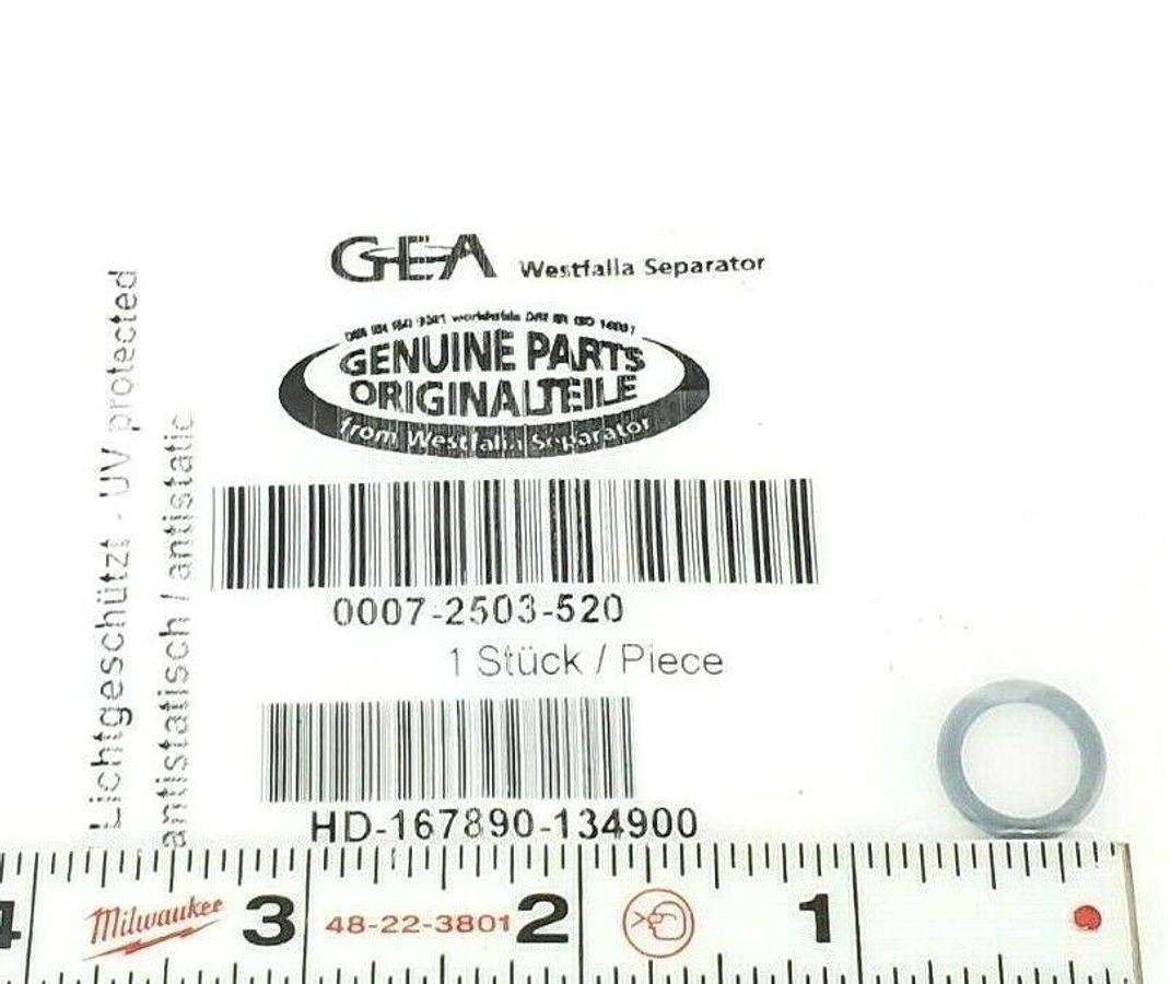 Used NEW GEA 0007-2503-520 O-RING 00072503520