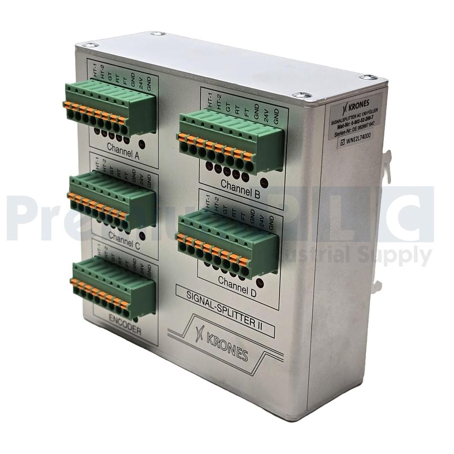 Used SIEMENS KRONES 0-902-52-288-7 SIGNAL SPLITTER FOR AC 130 FILLER 0902522887 NSMP