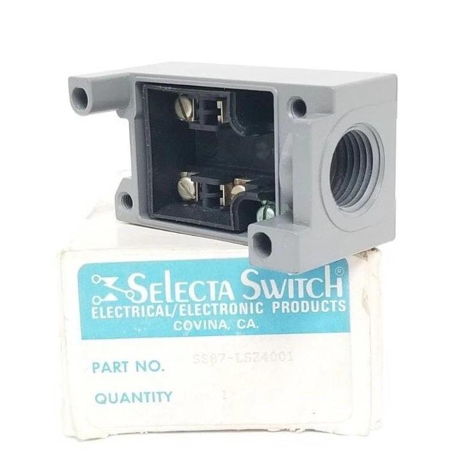 Used NIB SELECTA SWITCH SS87-LSZ4001 LIMIT SWITCH BODY SS87LSZ4001