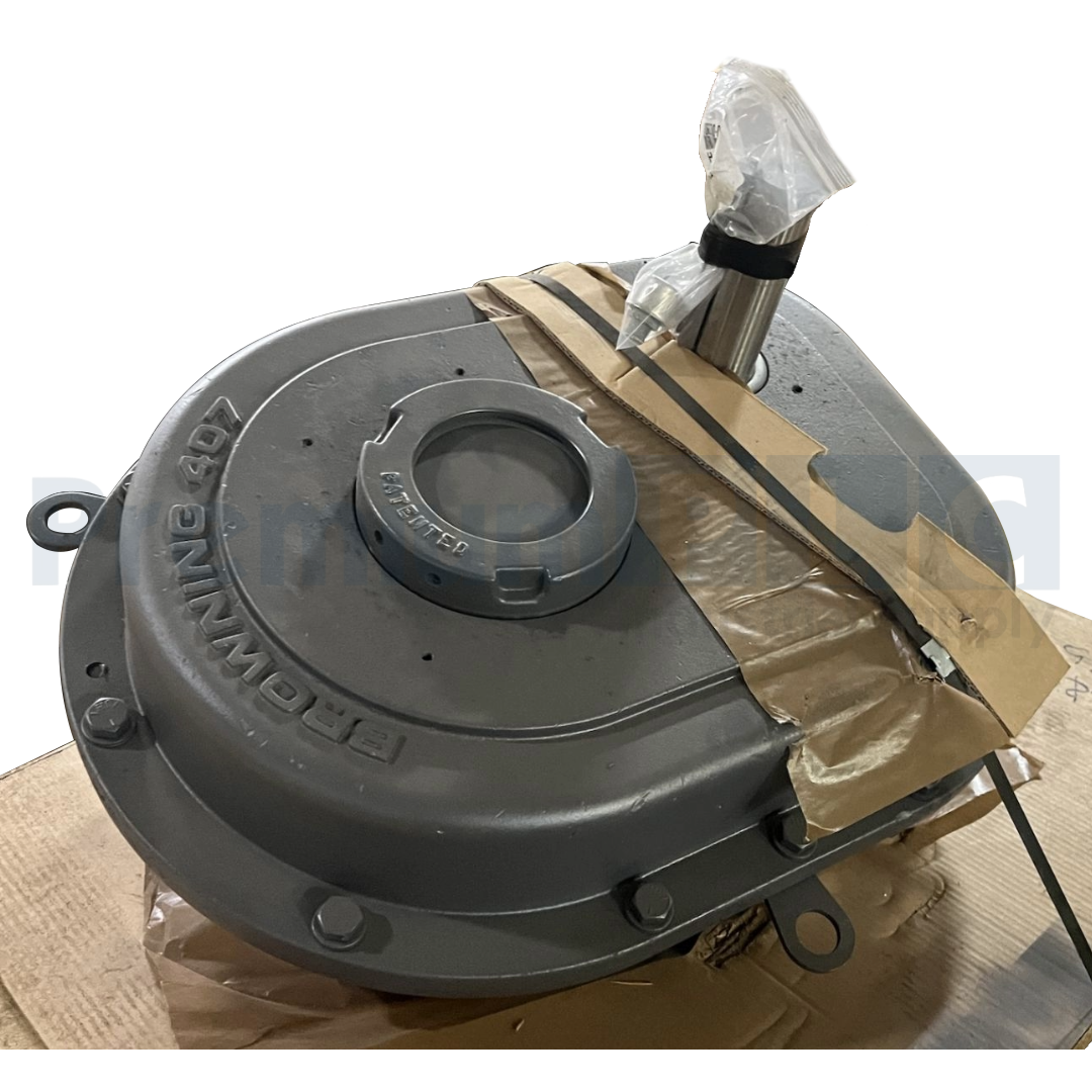 Used NEW BROWNING 407SMTP25B / PJ0008 HYDROIL SHAFT MOUNT SPEED REDUCER 25:1 RATIO