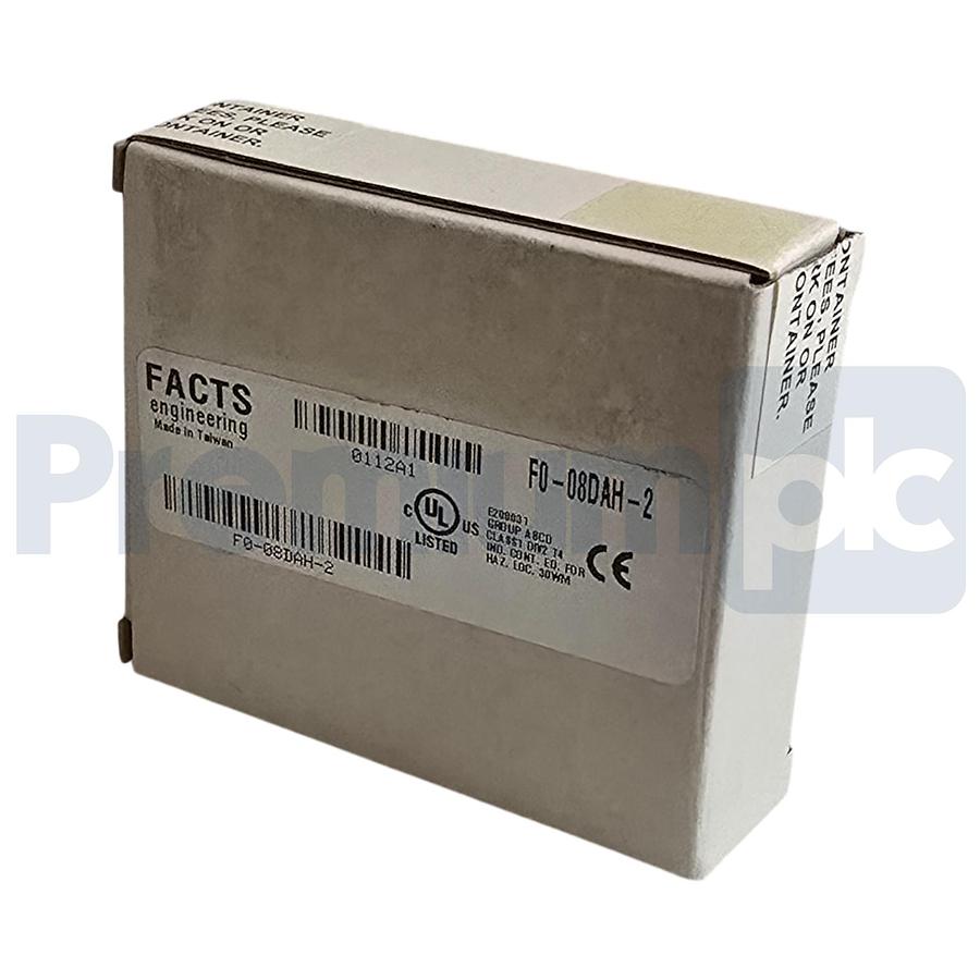 Used FACTS ENGINEERING F0-08DAH-2 DirectLOGIC DL05/06 ANALOG OUTPUT MODULE 8-CH NSMP