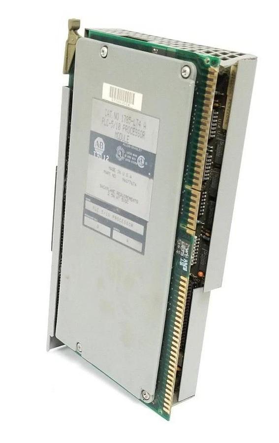 Used ALLEN BRADLEY 1785-LT4 PROCESSOR MODULE SER. A F/W REV. B 96077674
