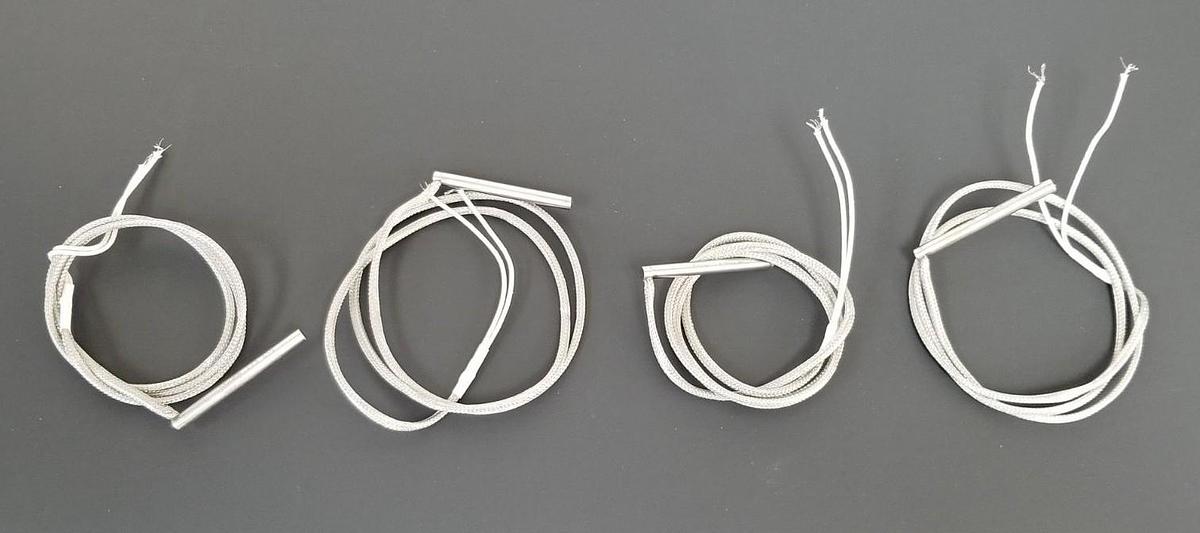 Used LOT OF 4 OGDEN MXEE02A3040 HEATER CARTRIDGES 100W, 120V, 173E-T