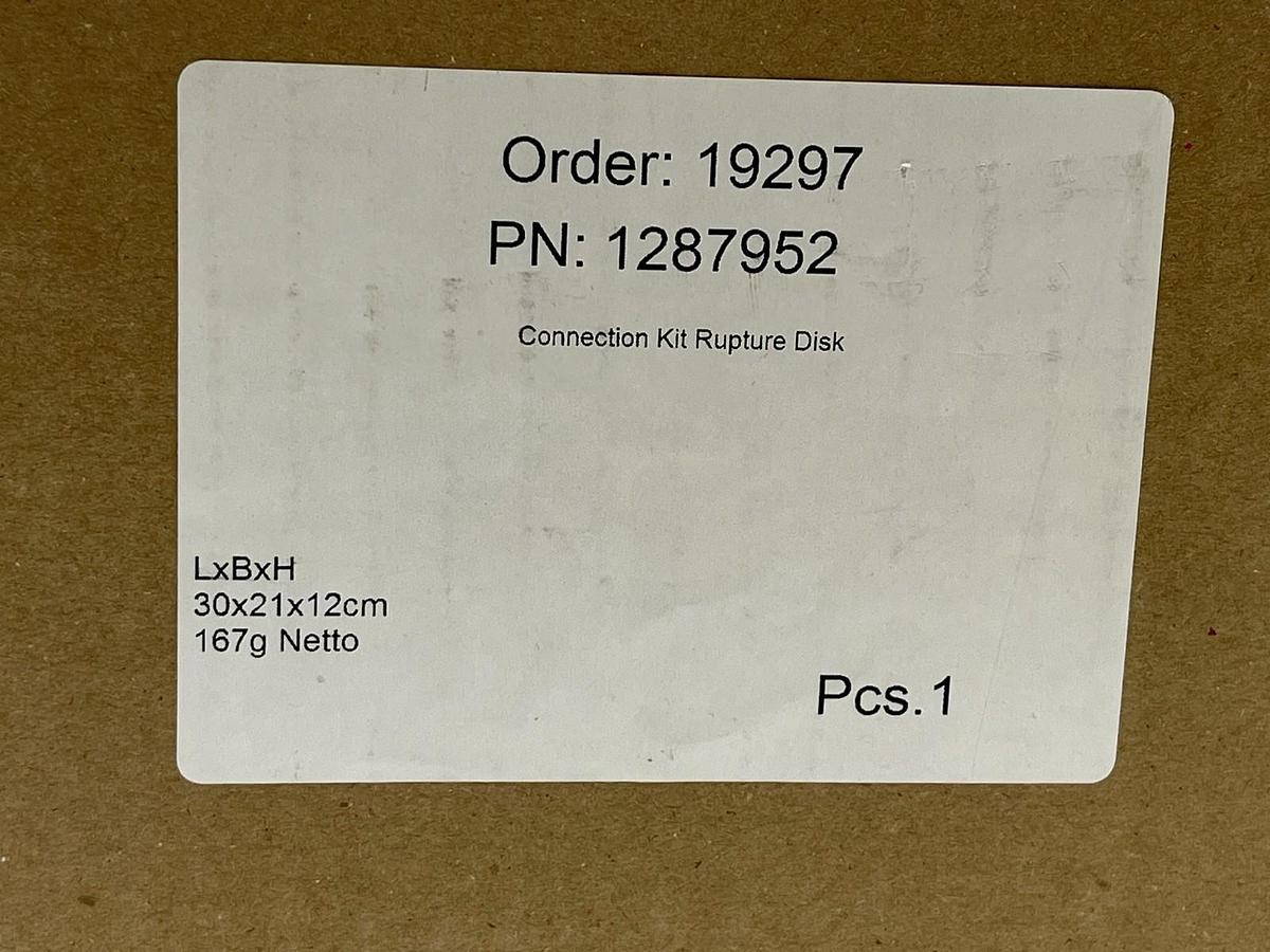 Used Coherent 1287952 Switch / Connection Kit for Rupture Disk LSX 540C VYPER SERIES