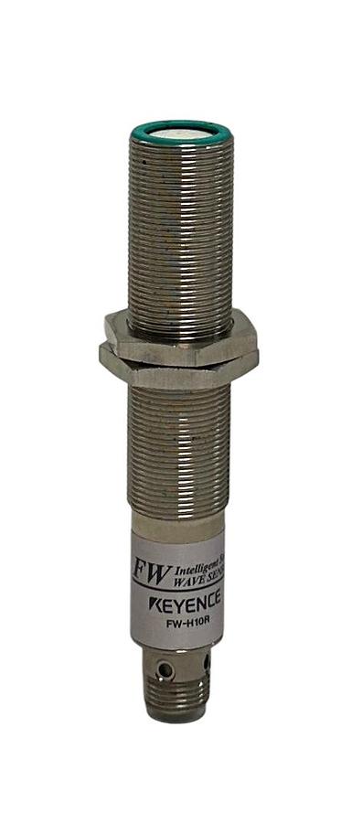 Used KEYENCE FW-H10R / FWH10R FW INTELLIGENT SERIES WAVE SENSOR HEAD 24VDC 4-PIN NSNP