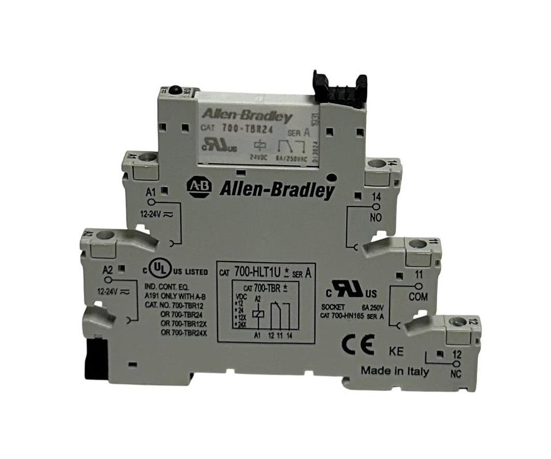 10 ALLEN BRADLEY 700-HLT1U24 /A BULLETIN 700 INTERFACE MODULES 24VAC/DC NSMP