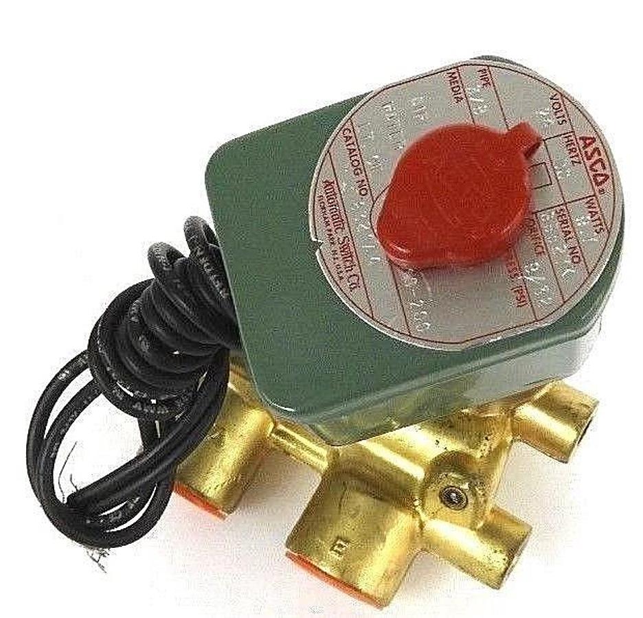 NEW ASCO 8321A4 SOLENOID VALVE 24 VOLTS, 3/8 PIPE, 9.7 WATTS, 10-200 PSI