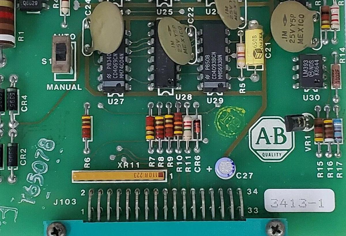 Used ALLEN BRADLEY ASSY: 50422 BCD INTERFACE BOARD REV. B 118422