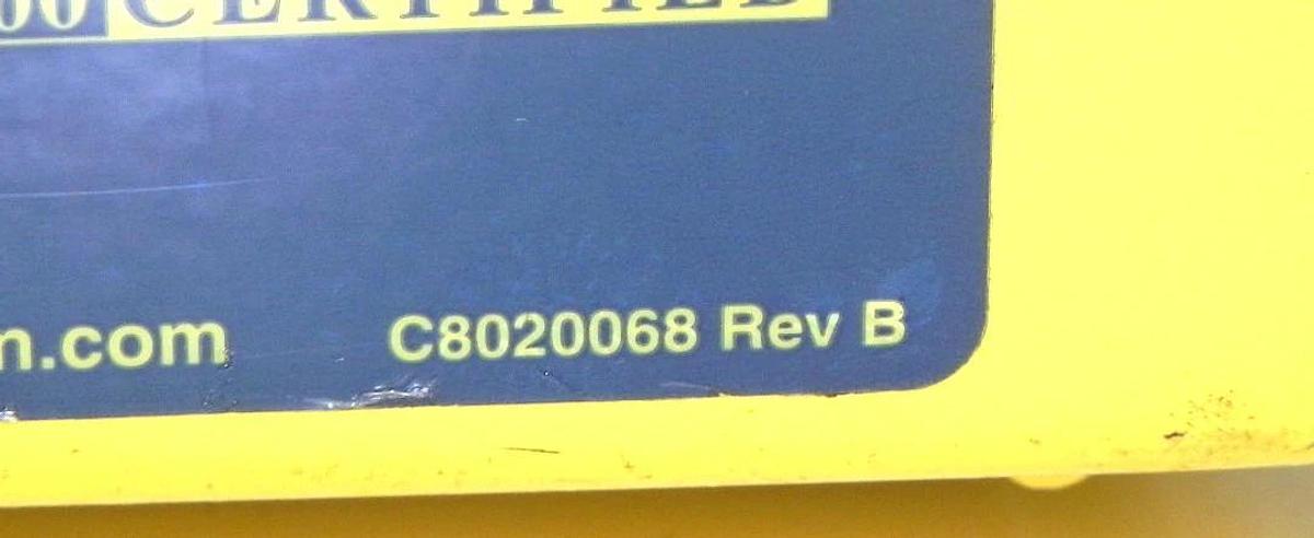 Used ERICSON C8020068 PORTABLE GROUND FAULT CIRCUIT INTERRUPTER REV. B