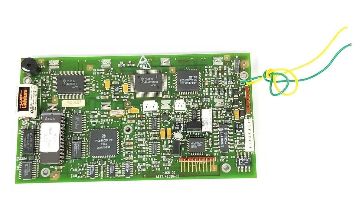 Used HACH CO. 46586-00 CKT BOARD ASSEMBLY DR2000 DR2K V3.1 93050317 4658600