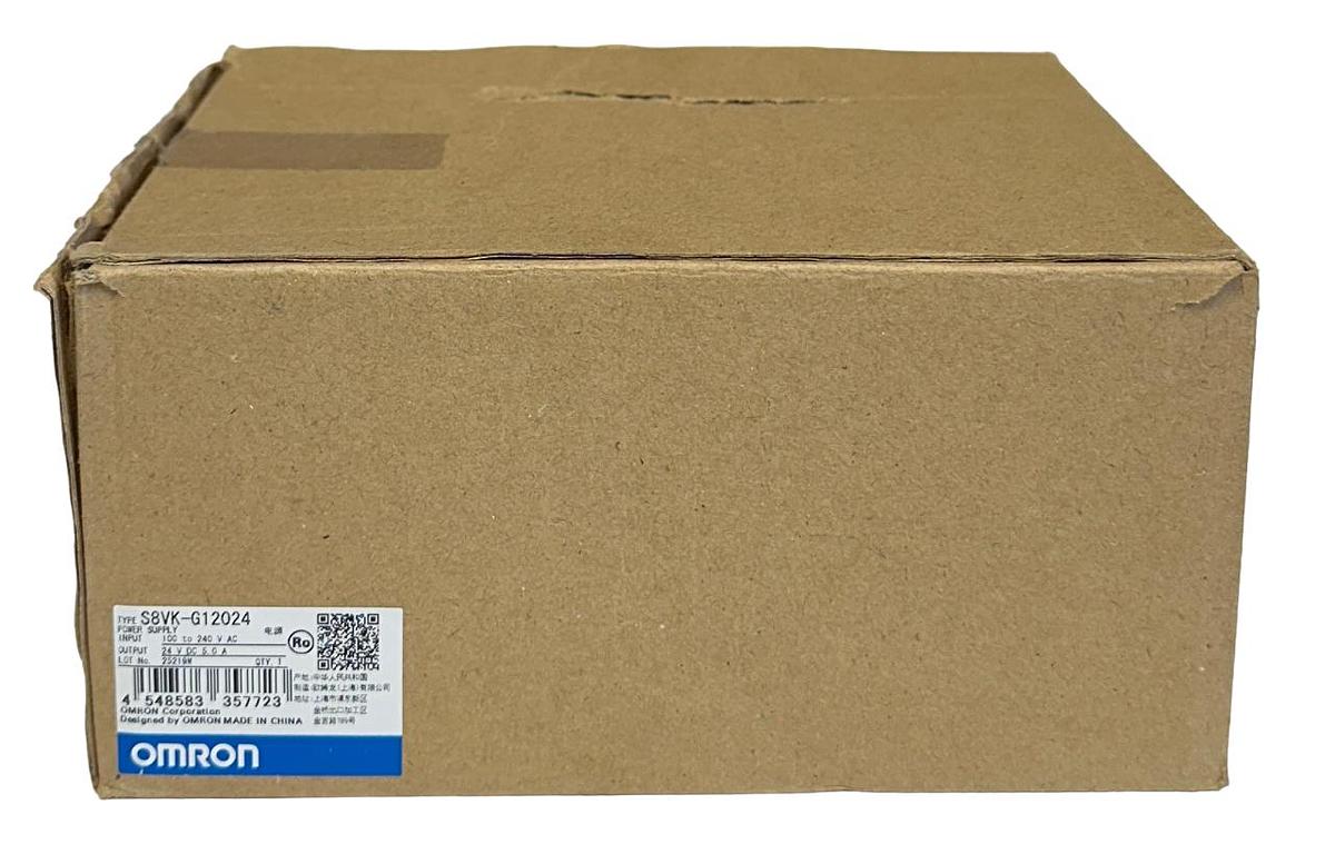 Used OMRON S8VK-G12024 / S8VKG12024 POWER SUPPLY 100-240VAC INPUT 24VDC OUT NSMP