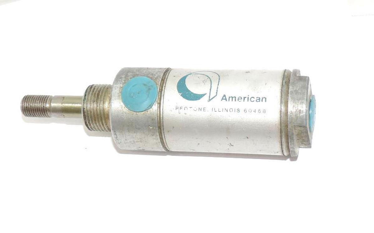 Used AMERICAN CYLINDERS 1500DN-0.50 PNEUMATIC CYLINDER 1-1/2IN BORE 1/2IN STROKE
